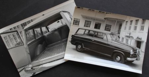 Borgward Isabella Station Wagon 1955 two Factoryphotos (4131)